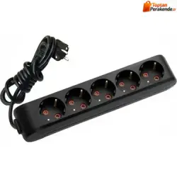 Viko Multi-Let Beşli Grup Priz Topraklı 2 Metre Siyah (Çocuk Korumalı) 90133502